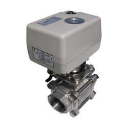 BLA Electrical Actuated S/S Ball Valve 1 1/12"Bsp 12V