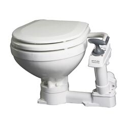 Johnson Pump Aqua-T Manual Toilet Compact Round