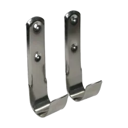 Boat Hook Holder Stainless Steel 25-29mm Pair