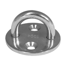 BLA Round Stainless Steel Pad Eye G304 8mm X 50mm