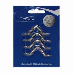 BLA Stainless Steel Saddle G304 4mm x 40mm Pack 4