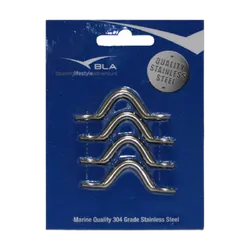 BLA Stainless Steel Saddle G304 4mm x 40mm Pack 4