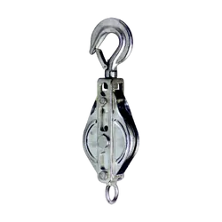 BLA S/Steel Trawl Block Becket/Hook/Swivel 14 x 75mm S Steel