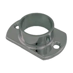 Oblong Mount Flange - Cast Stainless Steel Mount Flange Oblong T/S 2 In Tube