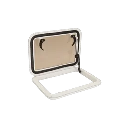 Jim Black Ventilation Hatch Moulded White 442mm x 315mm Inside Dia