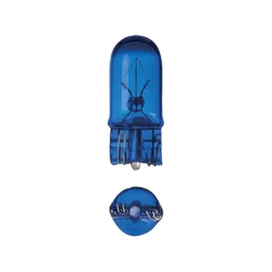 Narva 12V 5W W2.1 X 9.5D Ultra Blue Wedge Premium Globes (Blister Pack Of 2)