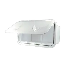 Storage Locker Full Lid White 608mm x 354mm