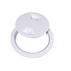 Nairn Inspection Port White/Clear 102mm