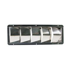 Bla Vent 5 Louvre Stainless Steel 325mm x 112mm