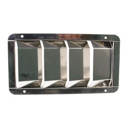 Vent 4 Louvre Stainless Steel 210mm x 112mm