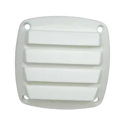 Bla Louvre Vent Plastic White 86mm x 86mm