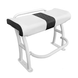 Fishmaster Pro Series Leaning Seat Standard White
