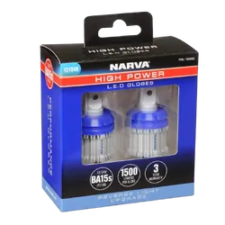 Narva 12/24V BA15S Hp Rev Led Globes