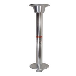 Springfield Stowable Table Pedestal 228mm Locking Anodised