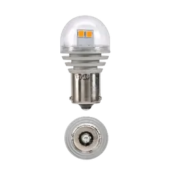 Narva 24V BAU15S Led Ind Globes 1800K Amber (Blister Pack Of 2)