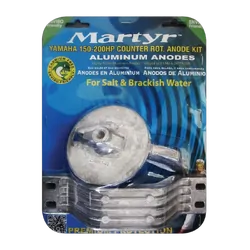 Yamaha Aluminium Anode Kit To Suit 150-200Hp Counter Rotation