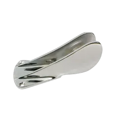 Bow Roller Chrome Plated Brass No Pin 140mm x 25mm