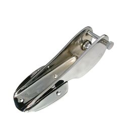 Bow Roller Chrome Plated Brass With Pin 250mm x 39mm