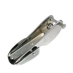 Bow Roller Chrome Plated Brass With Pin 250mm x 39mm