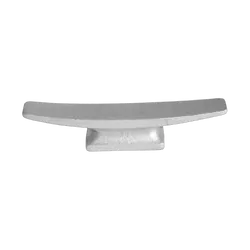 Horn Cleat Cast Aluminiium Solid Base 200mm