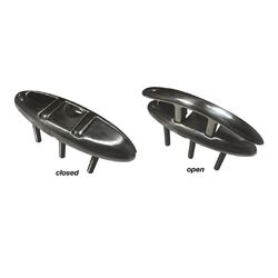 Marine Town - Foldaway Cleat Cast Stainless Steel With Stud 155mm