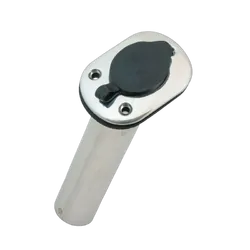 Bla Angled Flush Mount Rod Holder Stainless Steel With Cap