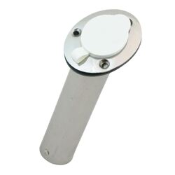 Bla Angled Flush Mount Rod Holder Stainless Steel With Cap