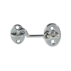 Marine Town Hook Cabin Chrome Brass 65mm