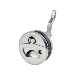 Marine Town - Lift Ring Latch With Lock Stainless Steel 65mm Outside Dia