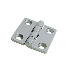 Marine Town - Strap Hinge Cast G316 Stainless Steel 104mm x 26mm Pair