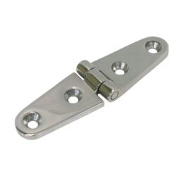 BLA Hinge Cast 316 Stainless Steel 120mm x 35mm Off Holes Pair