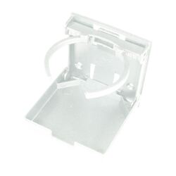 Bla Drink Holder Folding Adjustable Off White Plastic