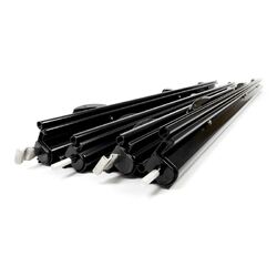 Aussie Traveller Anti Flap Kit Aluminium Black - Long