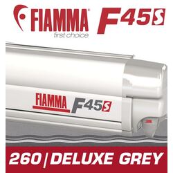 Fiamma F45 S 260 Royal Grey Awning - 2.6m