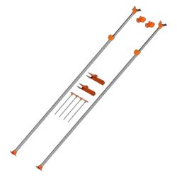 Carefree Awning Heavy Duty Support Pole Kit (Satin) - R019399-002