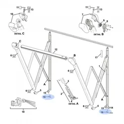 Carefree Altitude Awning Lower Wire Cover White - 017719-005