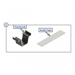 Lippert SOLERA Awning Parts - Travel Lock Kit (E). 798871