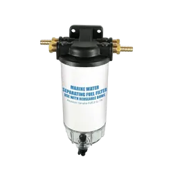 Fuel Filter Alloy Head Clear Bowl Yamaha