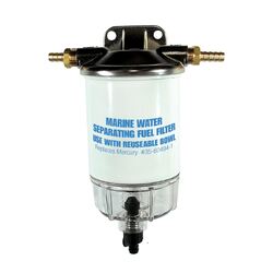 Fuel Filter Stainless Steel Head Clear Bowl mercury
