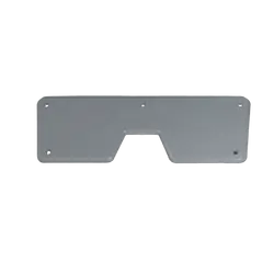 Outboard Protection Plate Grey Plastic 260mm x 95mm x 5mm