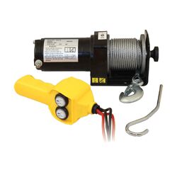 BLA Electric Trailer Winch 2000LB Power In/Out