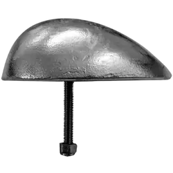 Zinc Block Anode Teardrop With 3/8" UNC stud 155mm x 120mm x 60mm