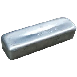 Anode Zinc pot no wire 125mm x 38mm x 25mm