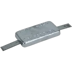 Anode Zinc Block rectungular With Strap 520mm x 130mm x 45mm