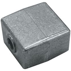 Anode Zinc Outboard OMC cube 38mm x 38mm x 25mm