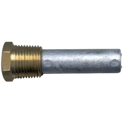 Anode Zinc Engine With Brass plug Universal 62 x 6mm x 1/8" NPT
