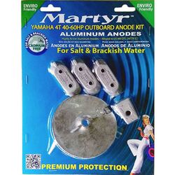 Anode KIt Alloy Outboard Yamaha 4T 40-60hp