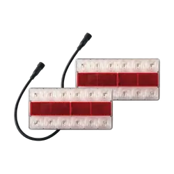 Atlantic Led Trailer Light Combo Waterproof (Pair)