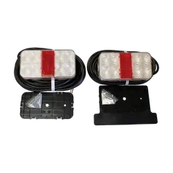 Ark Led Trailer Light Rectangle Including 9M Cable