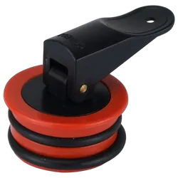 50mm Plastic Snap Bung Red